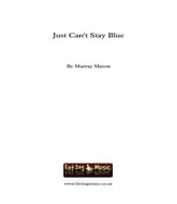 Just Can't Stay Blue Guitar and Fretted sheet music cover